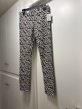 NWT Volcom cheetah print skinny jeans - size 26